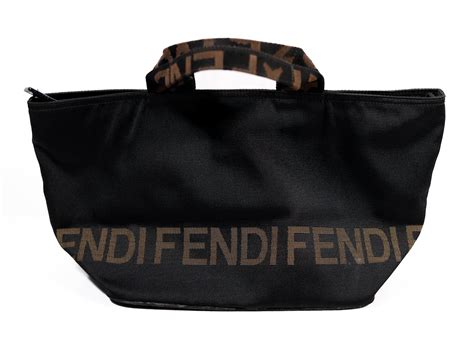 fendi zucca logo tote|fendi zucca bag vintage.